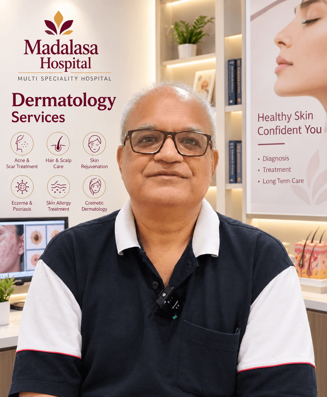 Dr ashish bhagat dermato at madalasa hospital