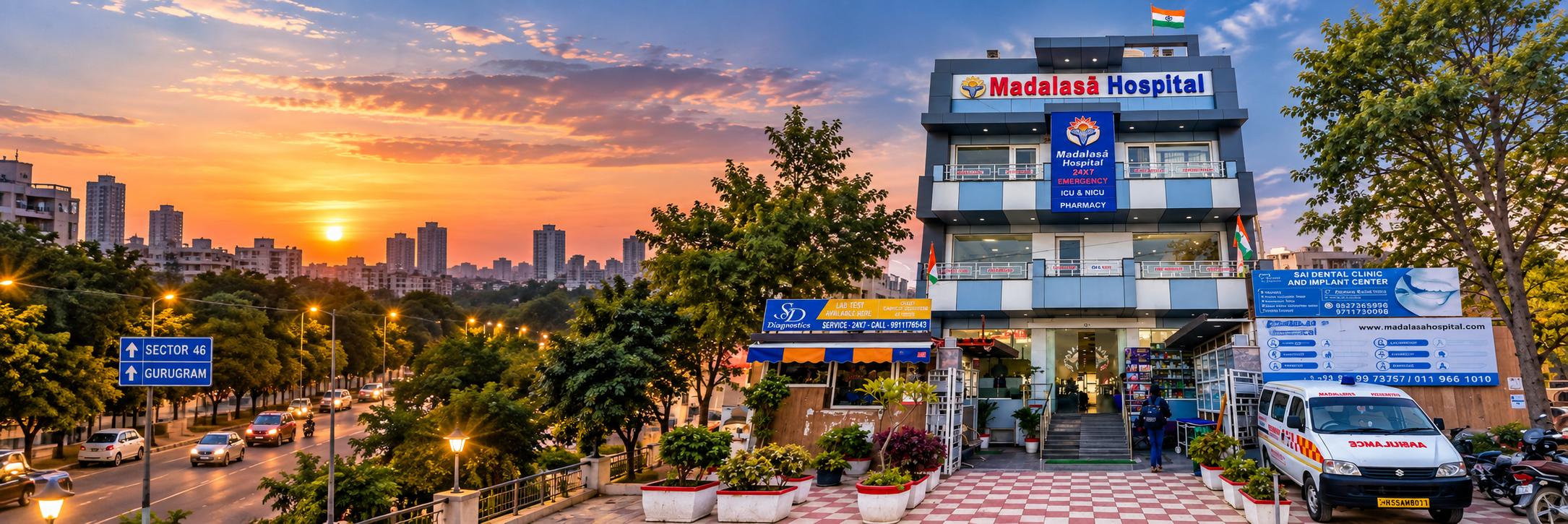 Madālasā Hospital building